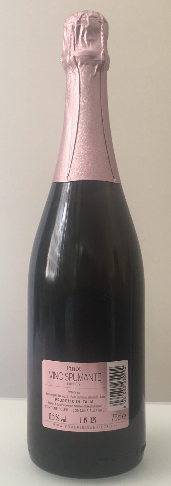 Pinot Rosè extra dry Italialtop prodotto in Italia 75 cl - immagine 2