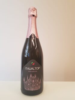 Pinot Rosè extra dry Italialtop prodotto in Italia 75 cl
