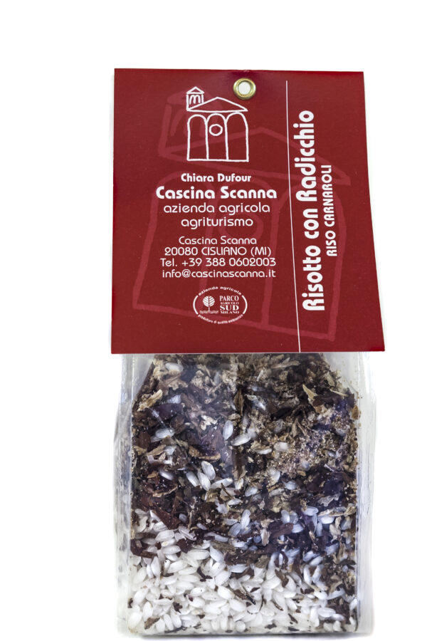 Riso con radicchio - Cascina Scanna