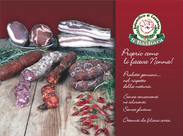 Soppressata rossa dolce e piccante calabrese - immagine 2