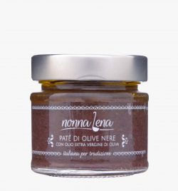 Pate' di olive nere in olio extravergine di oliva