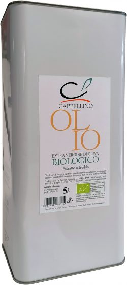Olio Extra vergine di oliva Evo in lattina da 5 litri